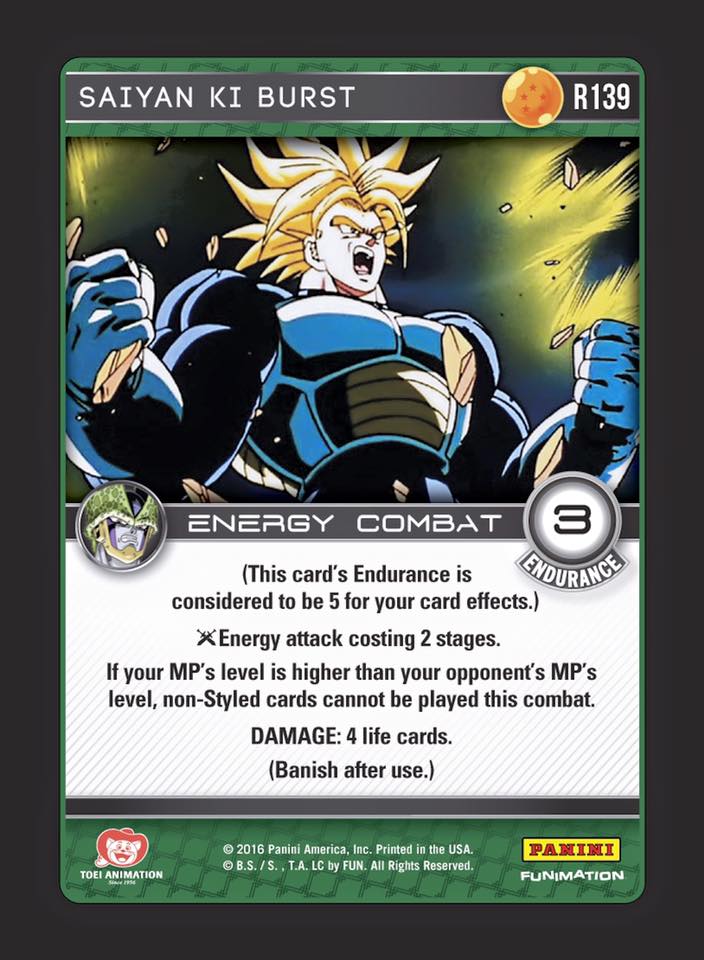 Saiyan Ki Burst (FOIL)